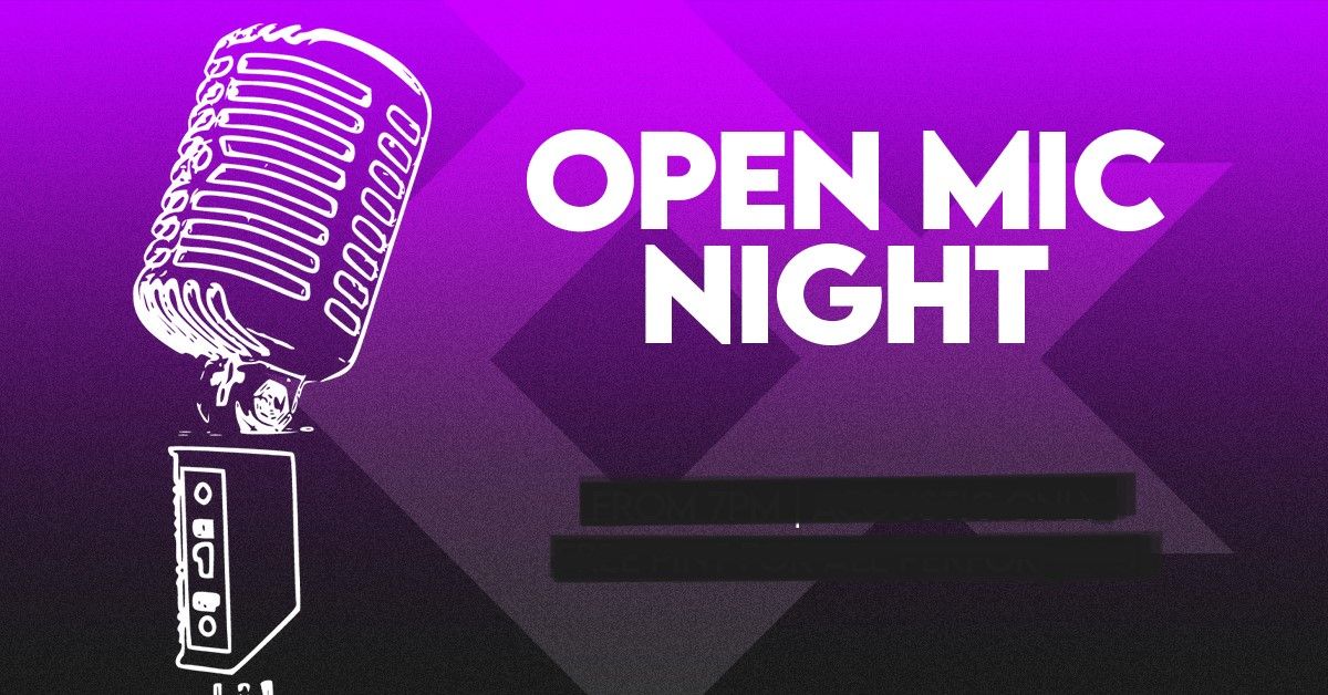 Open Mic Night 