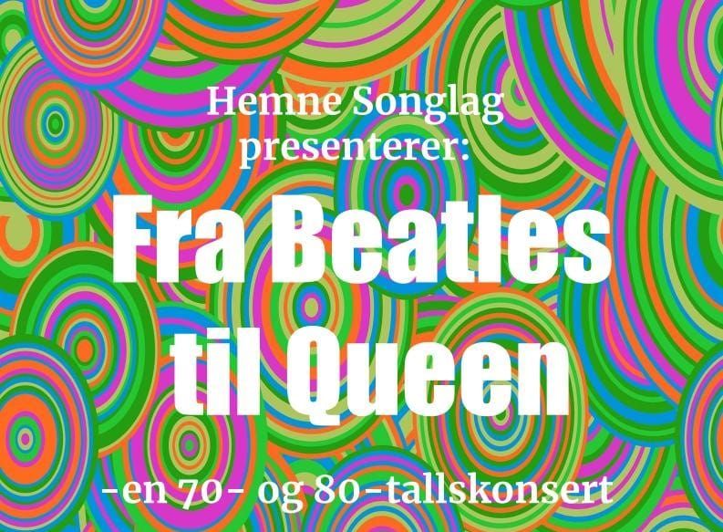 Fra Beatles til Queen - en 70- og 80-tallskonsert\n