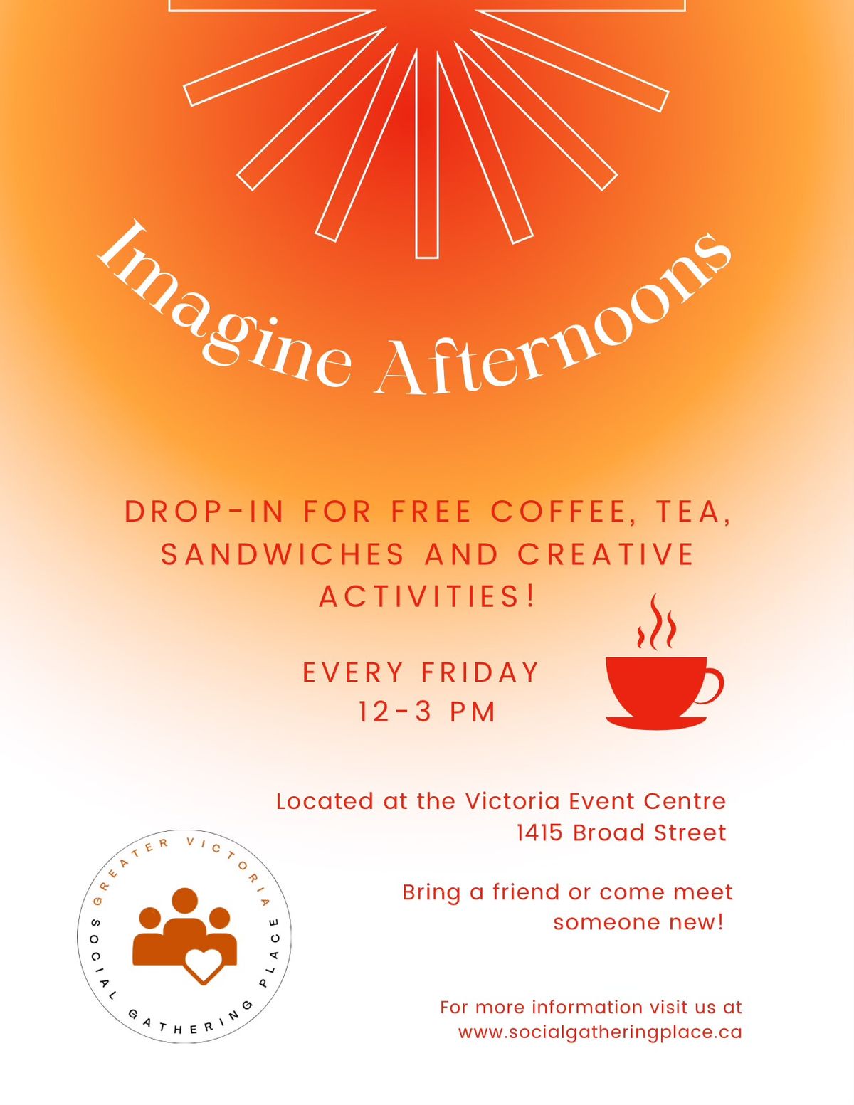 Imagine Afternoons at VEC - One Last Hurrah!