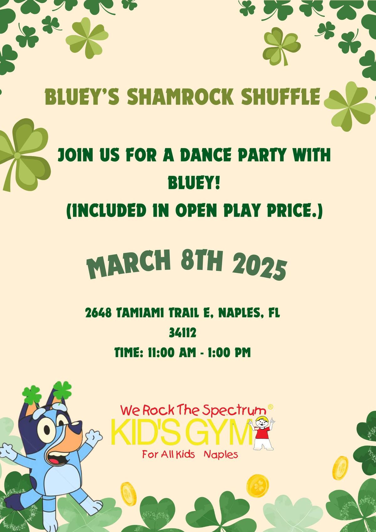 Bluey's Shamrock Shuffle! 