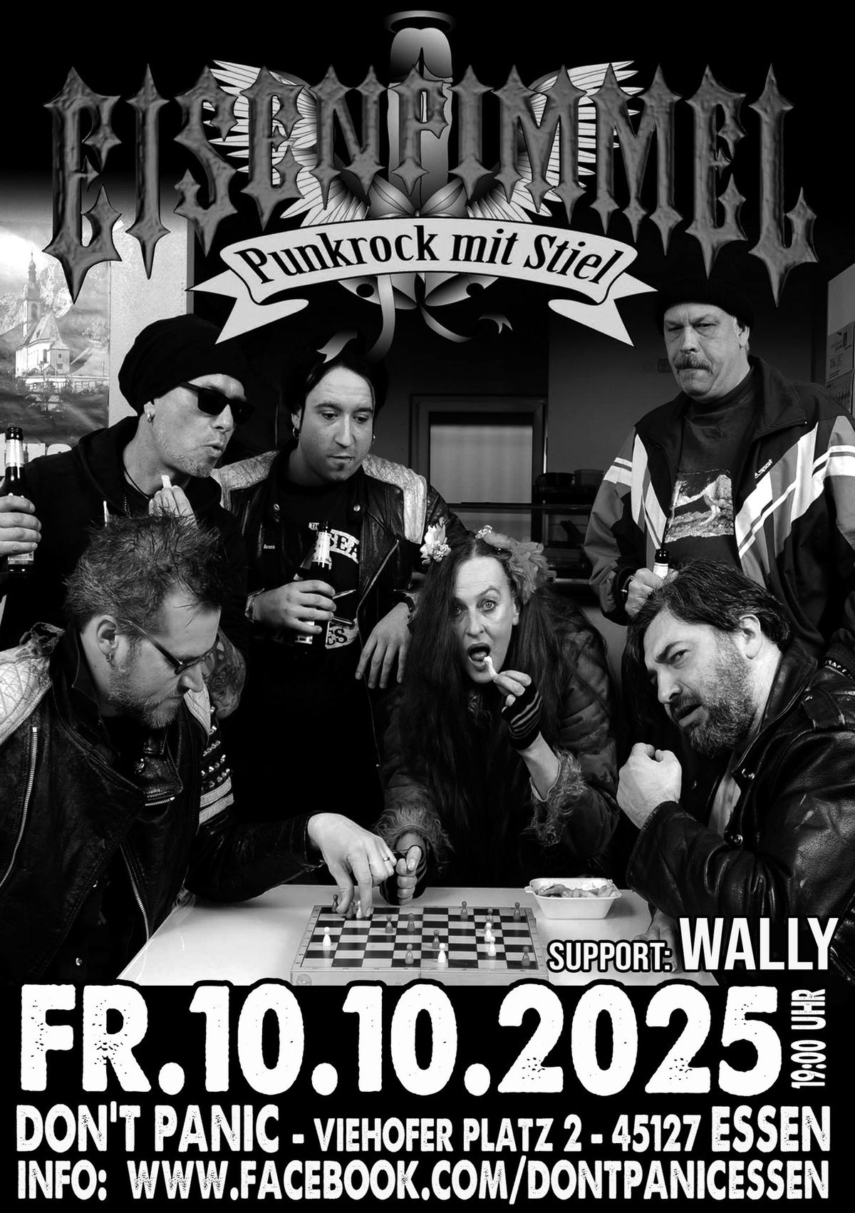 Eisenpimmel (Punkrock ausm Pott) + Support: Wally