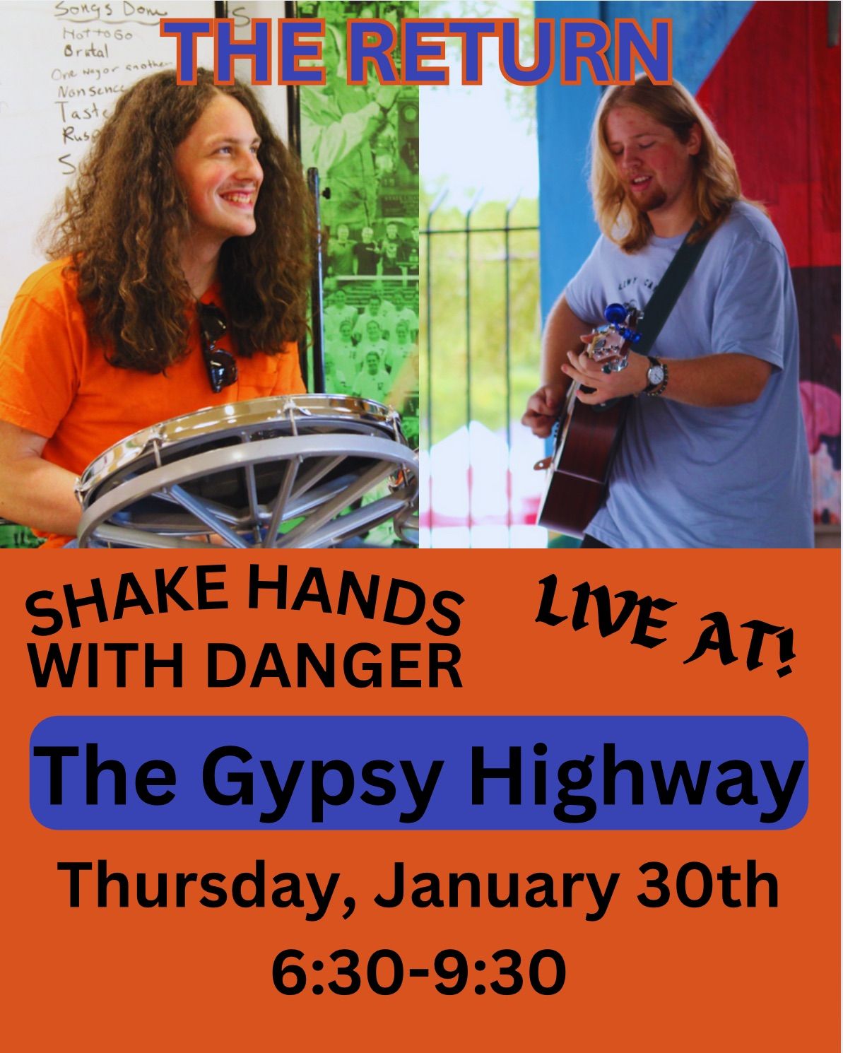 Shake Hands with Danger Live at The Gypsy Highway Debut