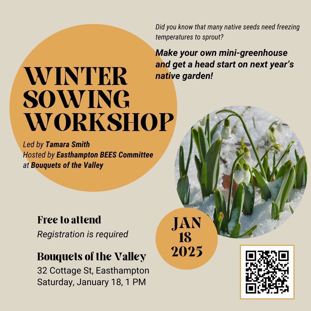 Winter Sowing Workshop with Easthampton BEES