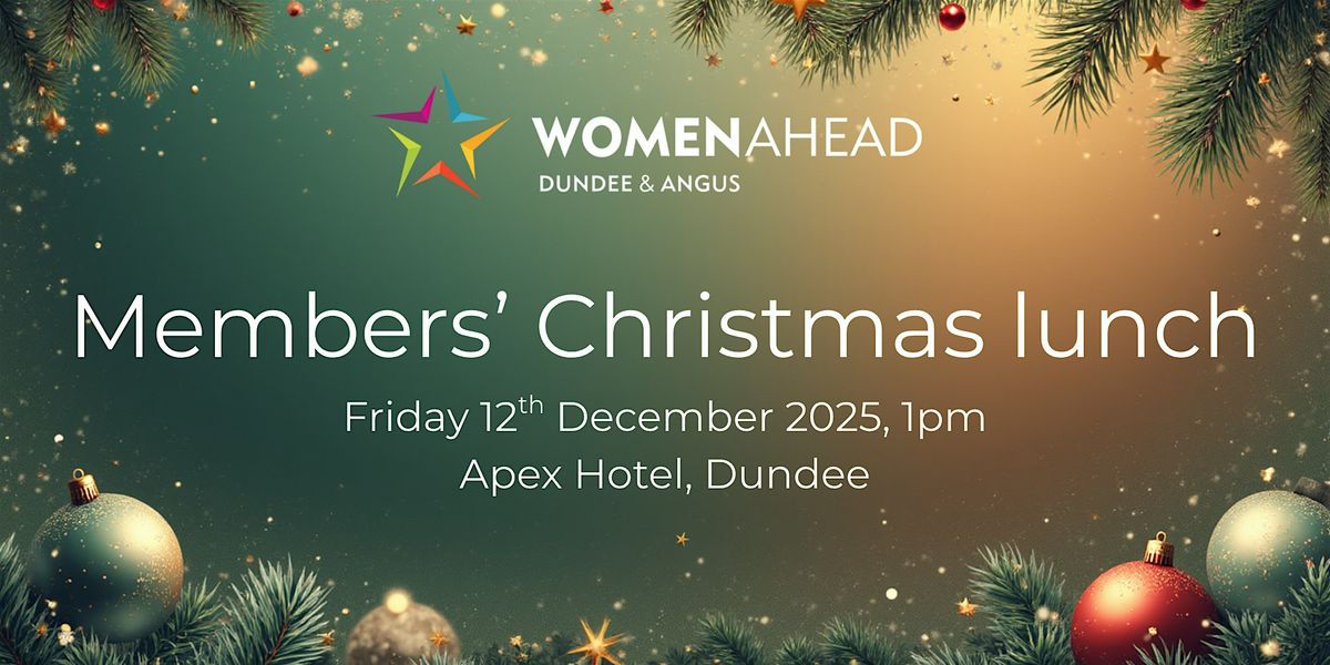 Women Ahead Members\u2019 Christmas Lunch