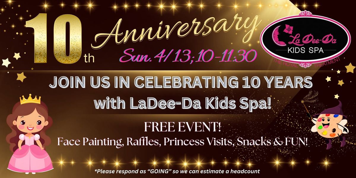 10yr. Anniversary Celebration!!!