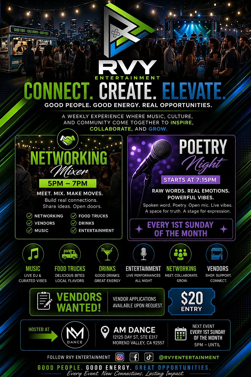 RVY Entertainment Presents: Poetry Night