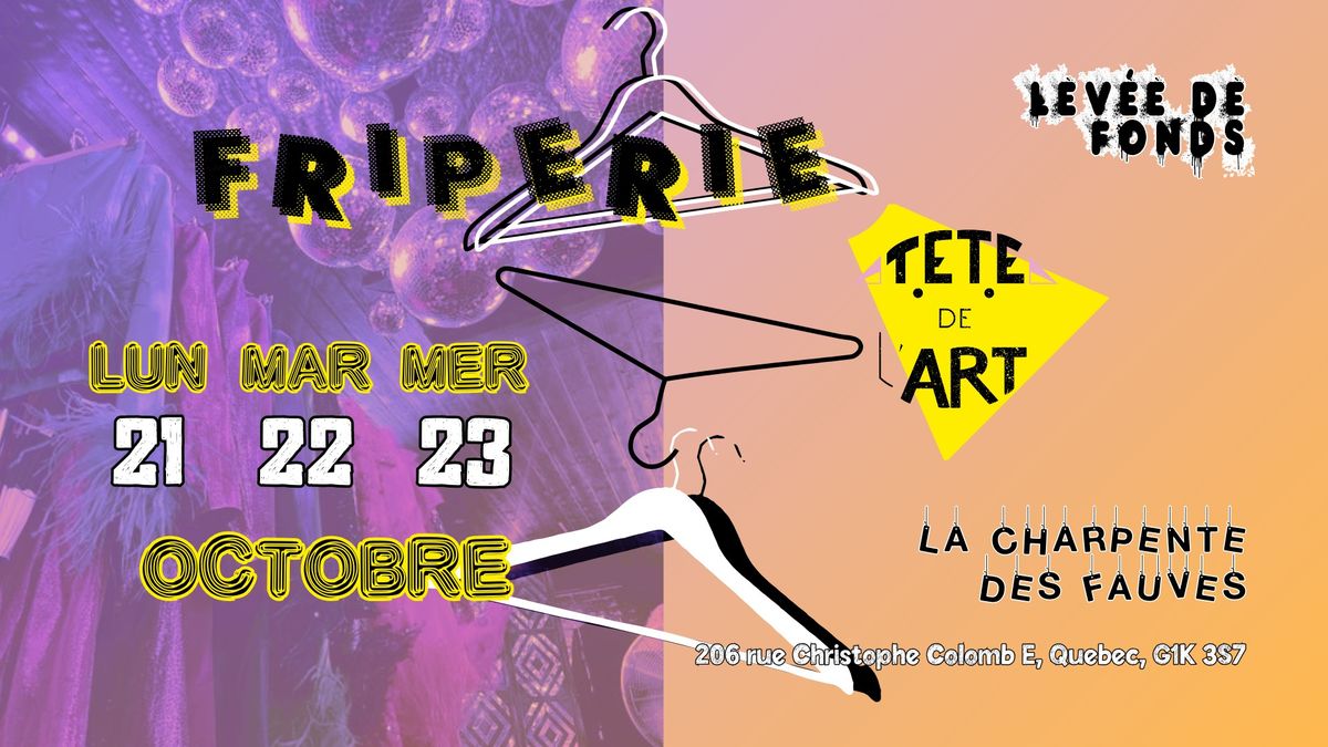 FRIPERIE T\u00eate de l'Art