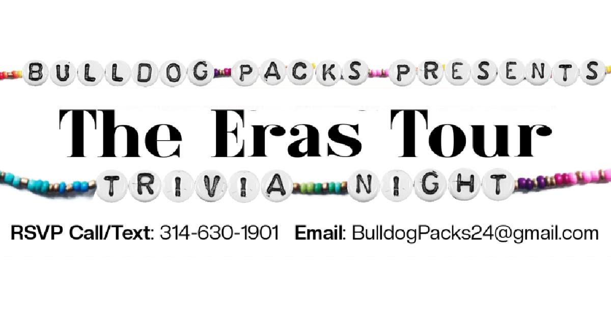 Bulldogs Packs Eras Tour Trivia Night 