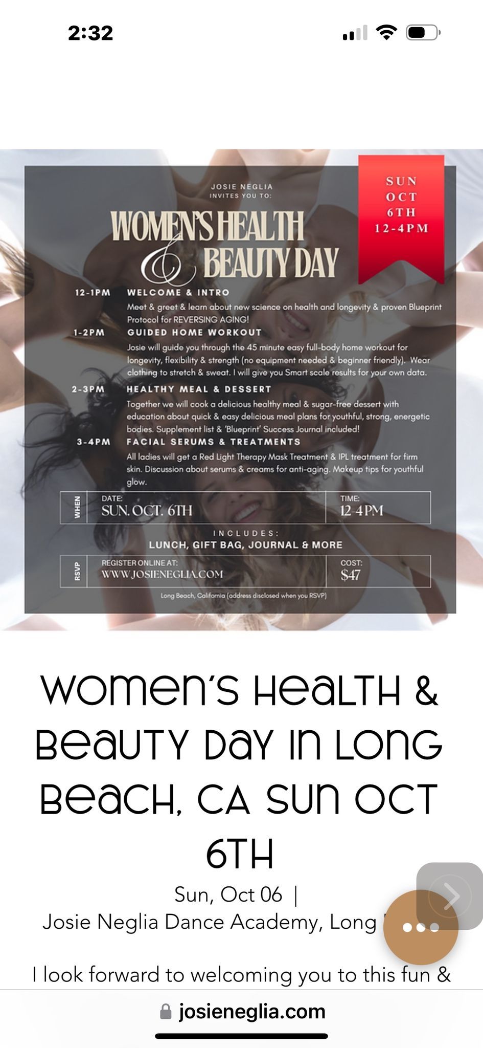 Women's Health & Beauty Day