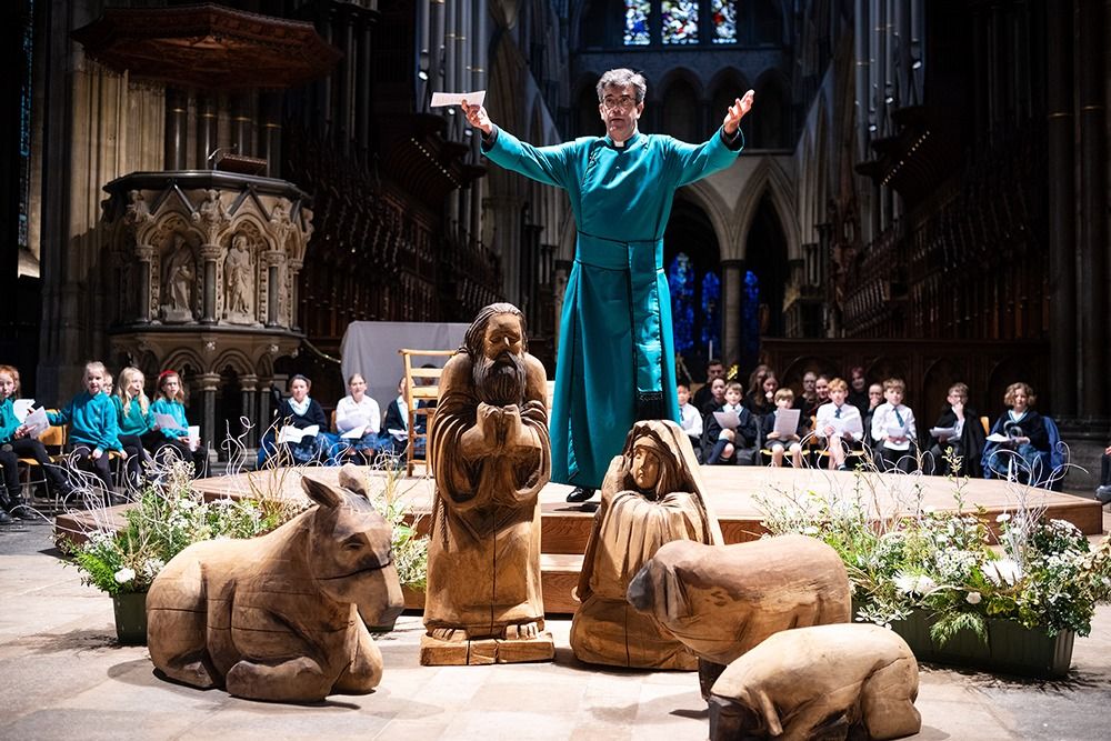 A Family Crib Service for Christmas Eve