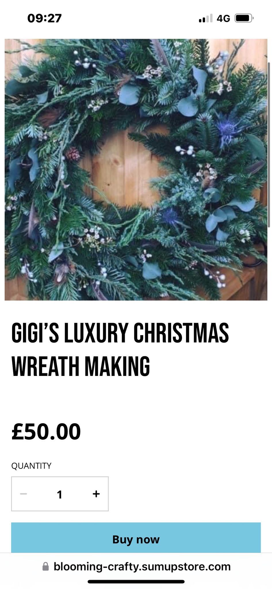 Christmas wreath making at Gigi\u2019s 