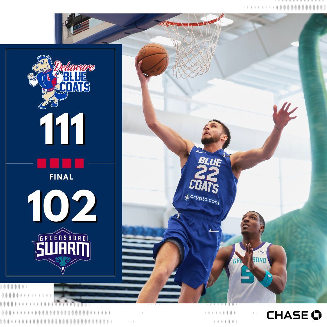 Delaware Blue Coats vs. Greensboro Swarm