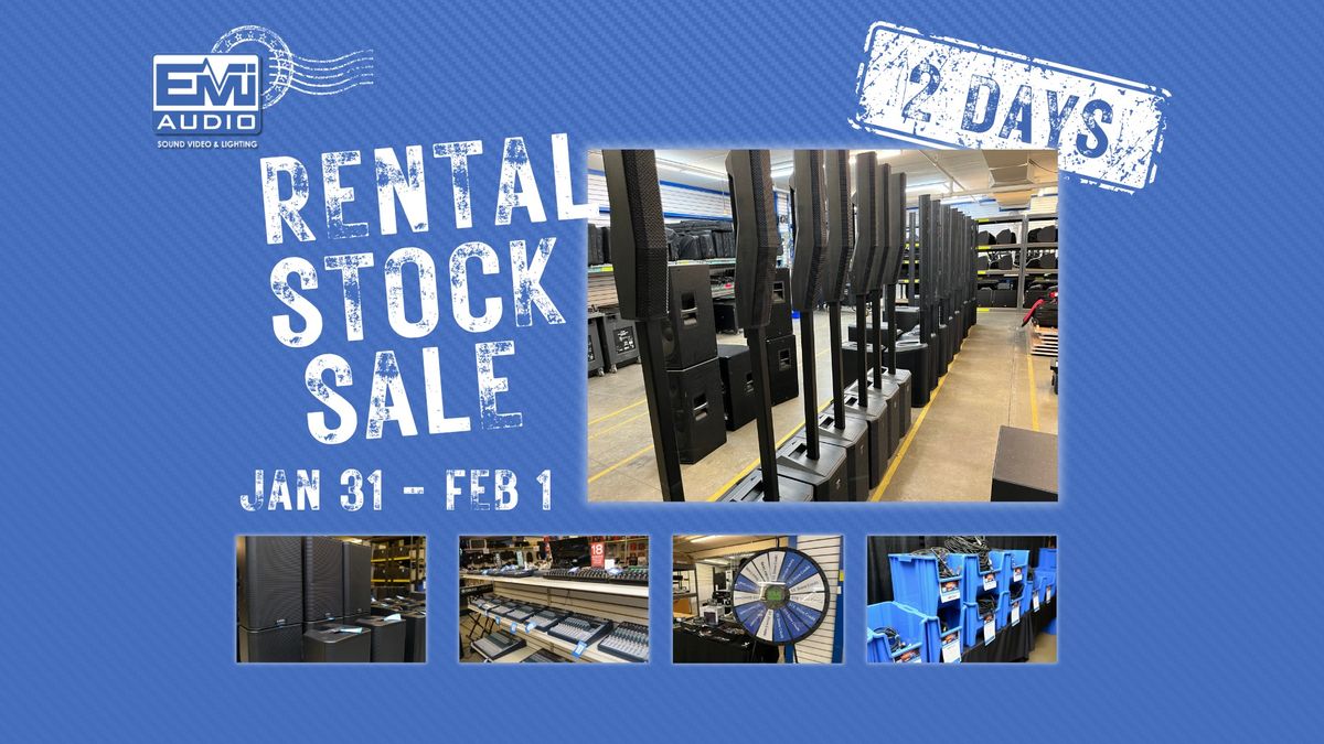 Rental Stock Sale 2025