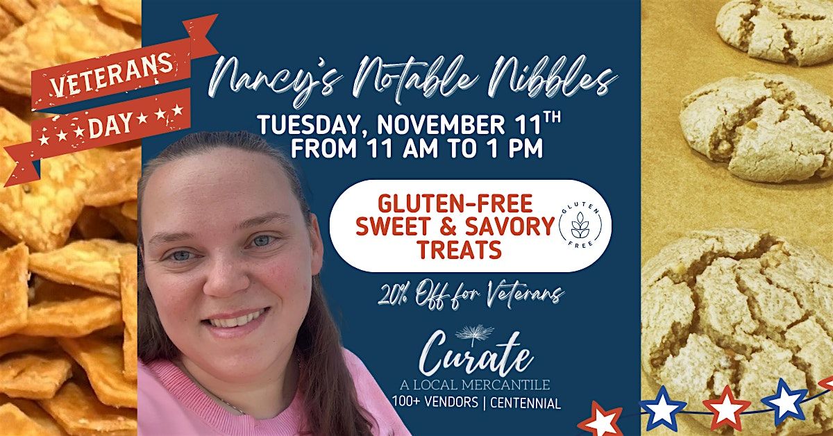 Veteran's Day Gluten Free Pop Up