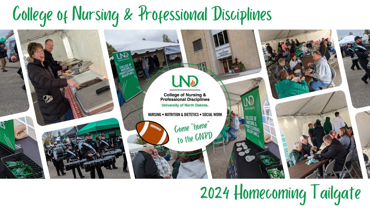 Homecoming Tailgate with UND Nursing, Nutrition & Dietetics, and Social Work