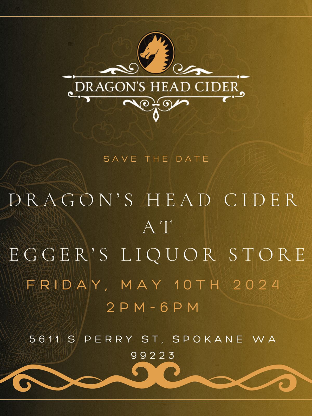 Cider Tasting Event with Dragon Head Cider!