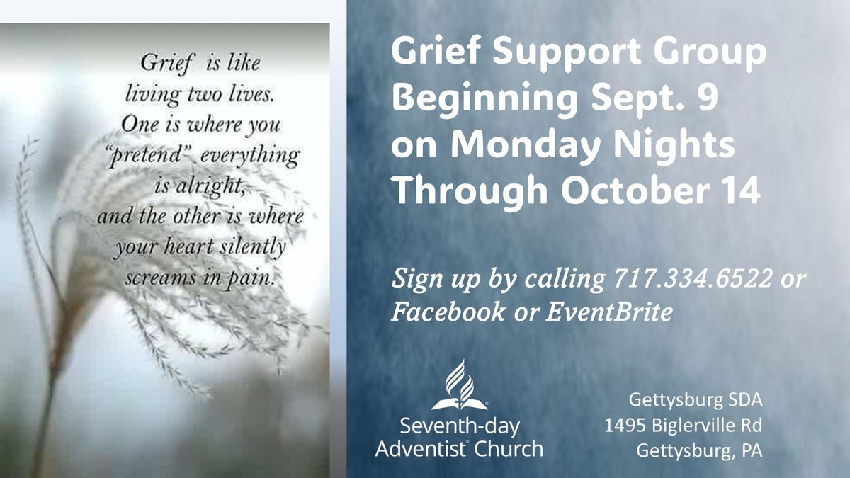 GriefCare - Grief Support Seminar