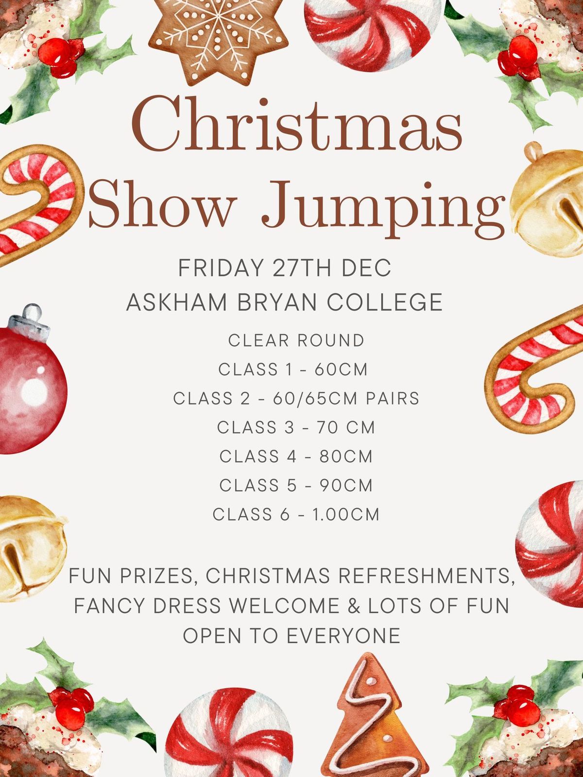 HCTG Christmas Show Jumping