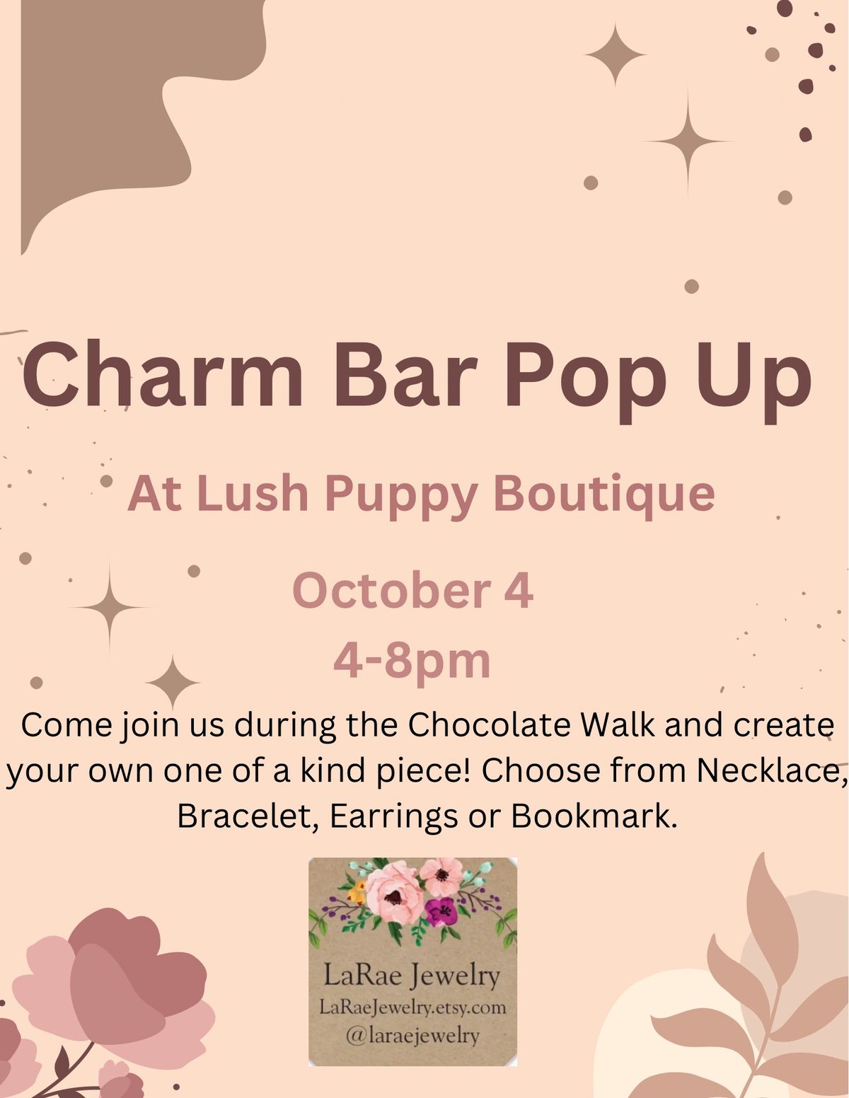 Charm Bar Pop Up