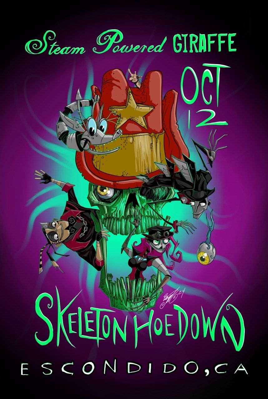 Steam Powered Giraffe at California Center for the Arts - Concert Hall