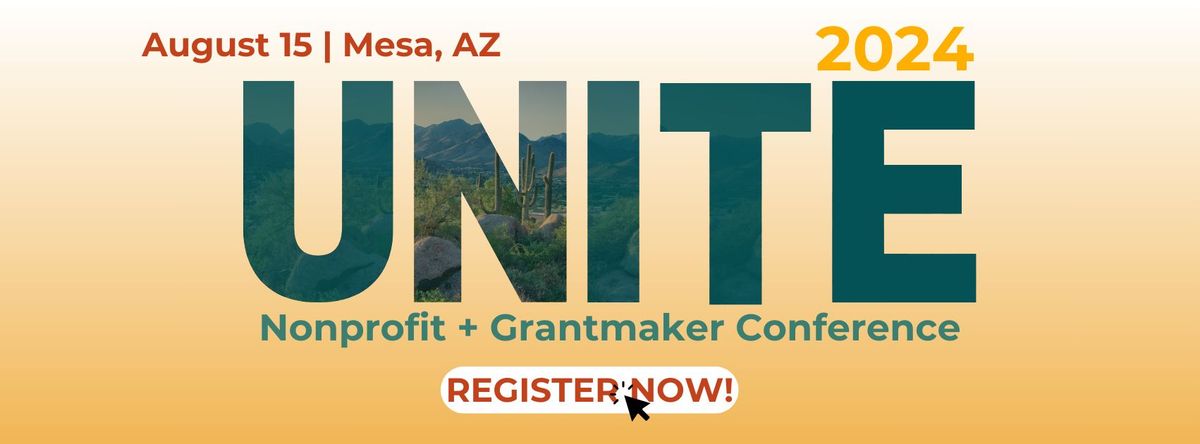 UNITE: Nonprofit + Grantmaker Conference