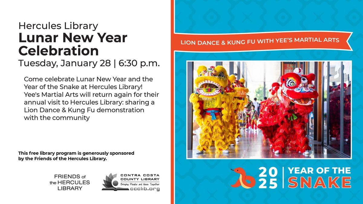 Lunar New Year Celebration: Lion Dance & Kung Fu