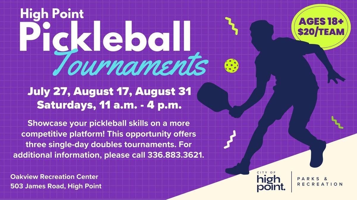 High Point Pickleball Tournaments