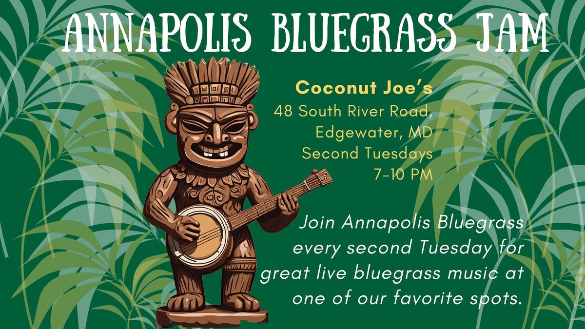 Bluegrass Jam at Coconut Joe's!