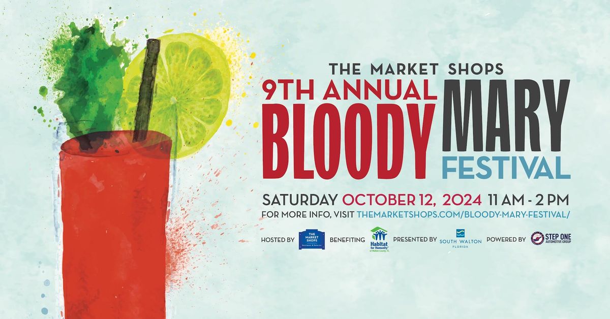 The Market Shops 9th Annual Blood Mary Festival