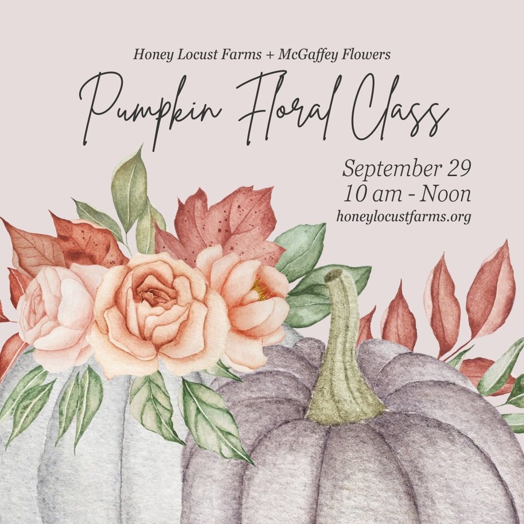 Pumpkin Floral Class 