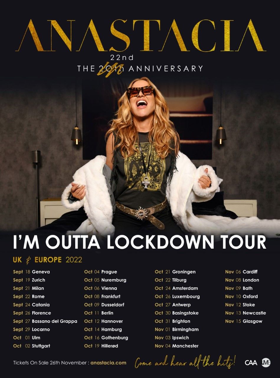 Anastacia Cardiff Tickets
