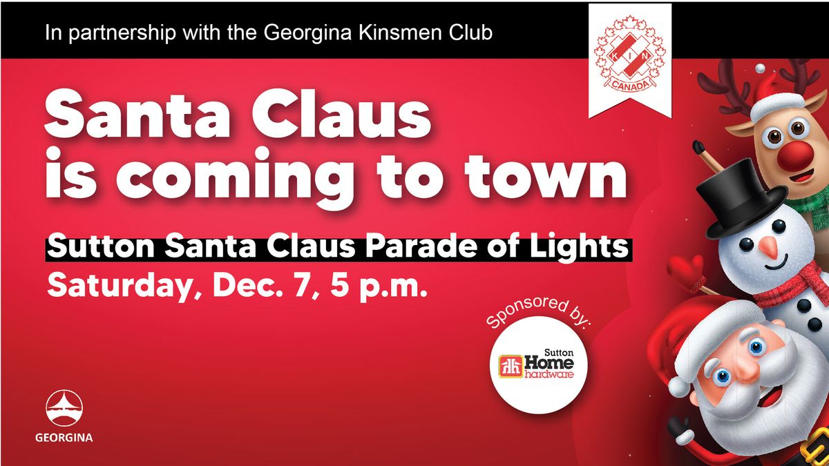 Sutton Santa Claus Parade of Lights \ud83c\udf84