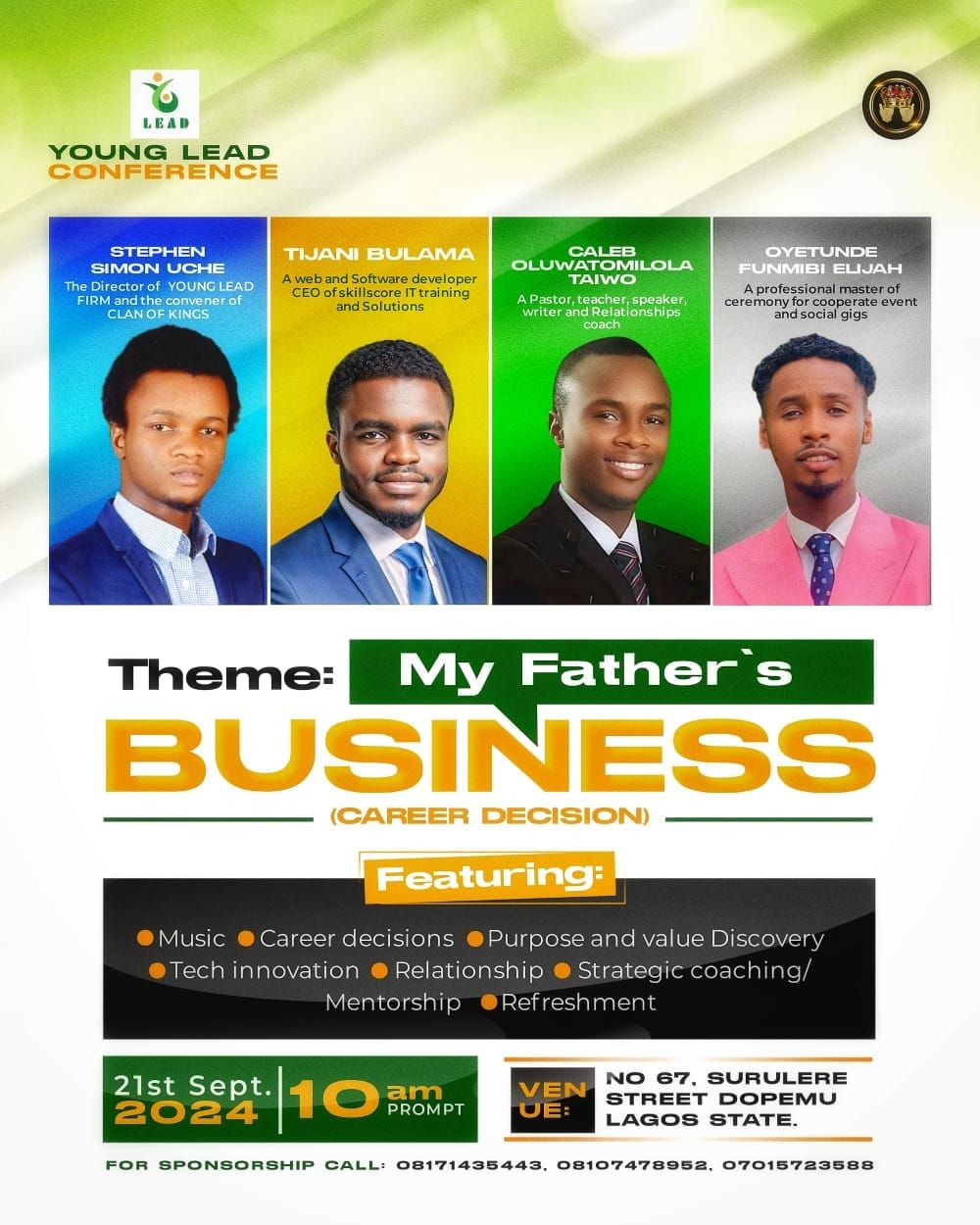 YOUNG LEAD CONFERENCE 