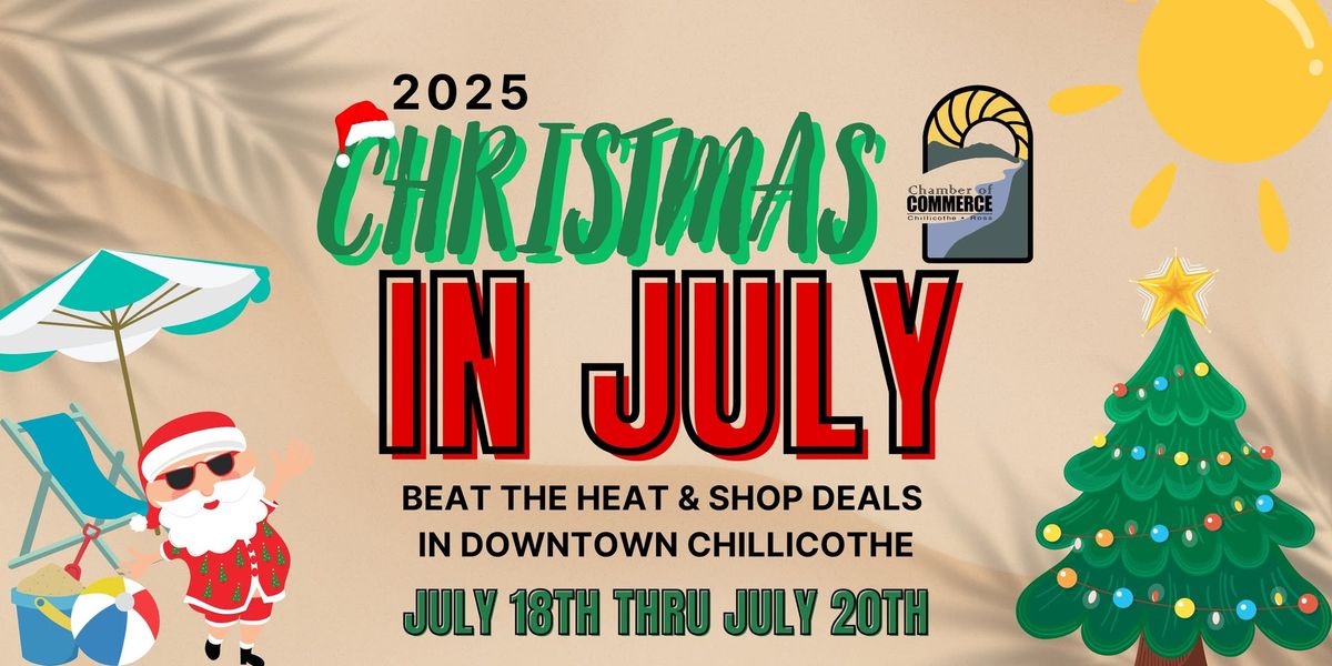 Christmas in July in Downtown Chillicothe