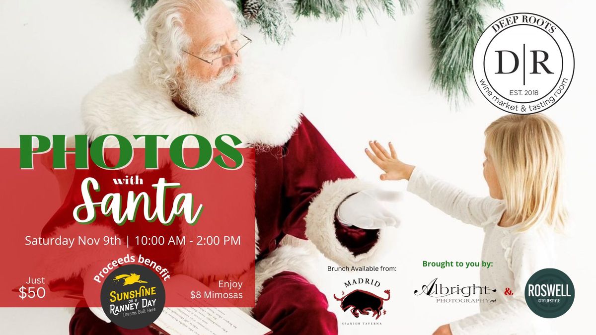 Santa Photos Benefiting Sunshine on a Ranney Day