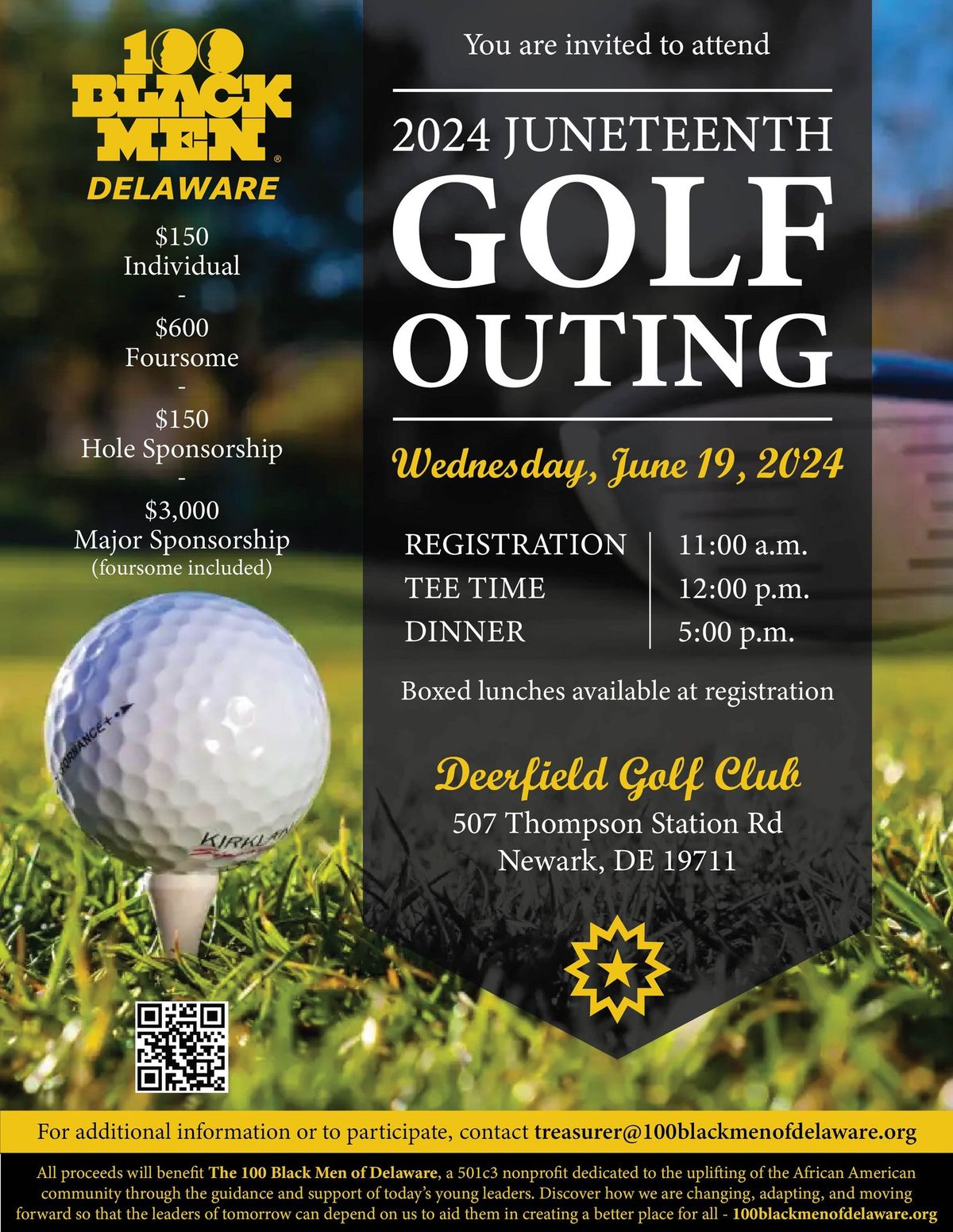 2nd Annual 100BMOD Juneteenth Golf Outing