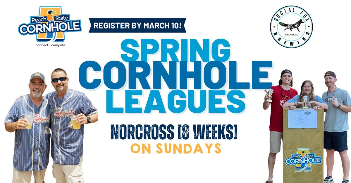 Norcross Spring Cornhole Leagues [Register by March 10]