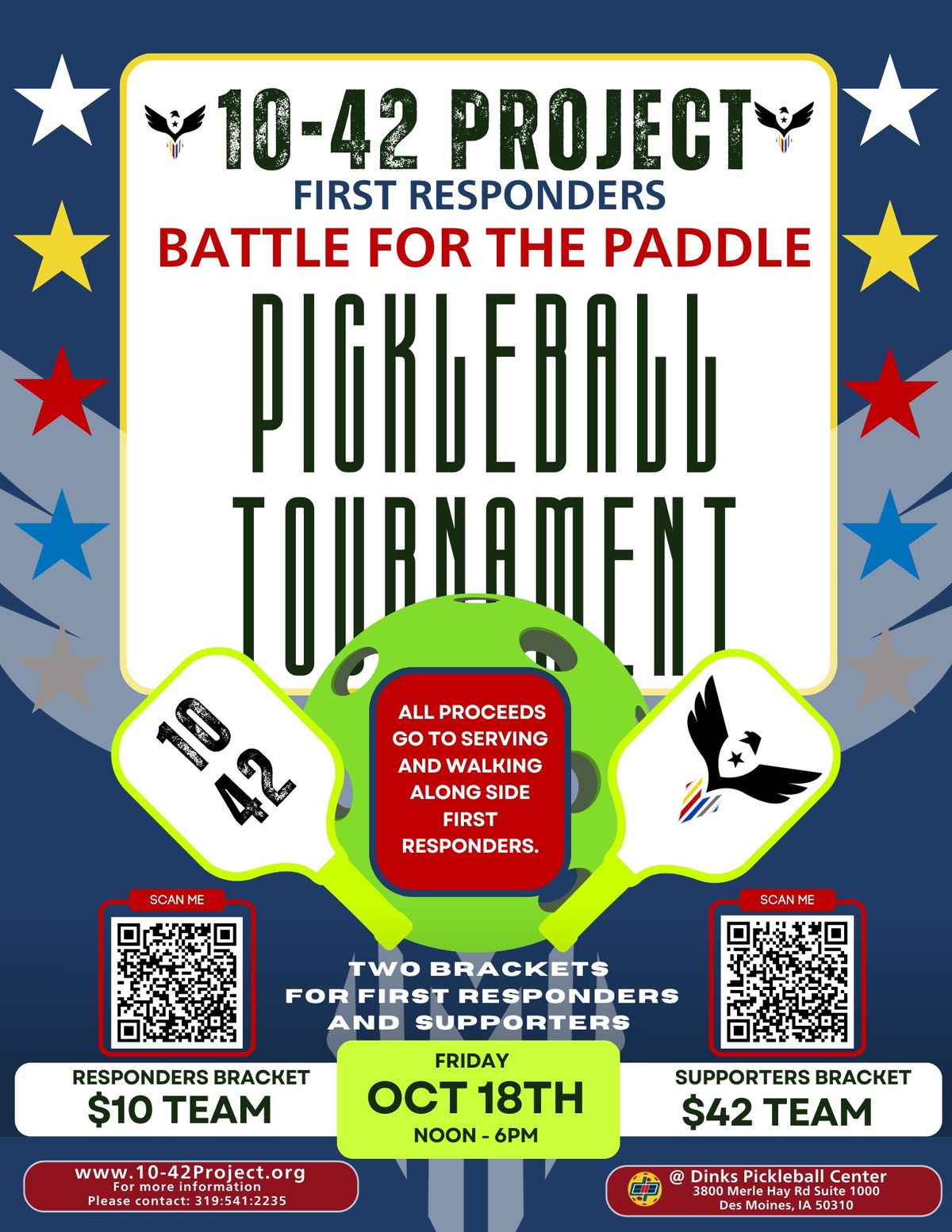 Battle for the Paddle Pickleball Tournament 