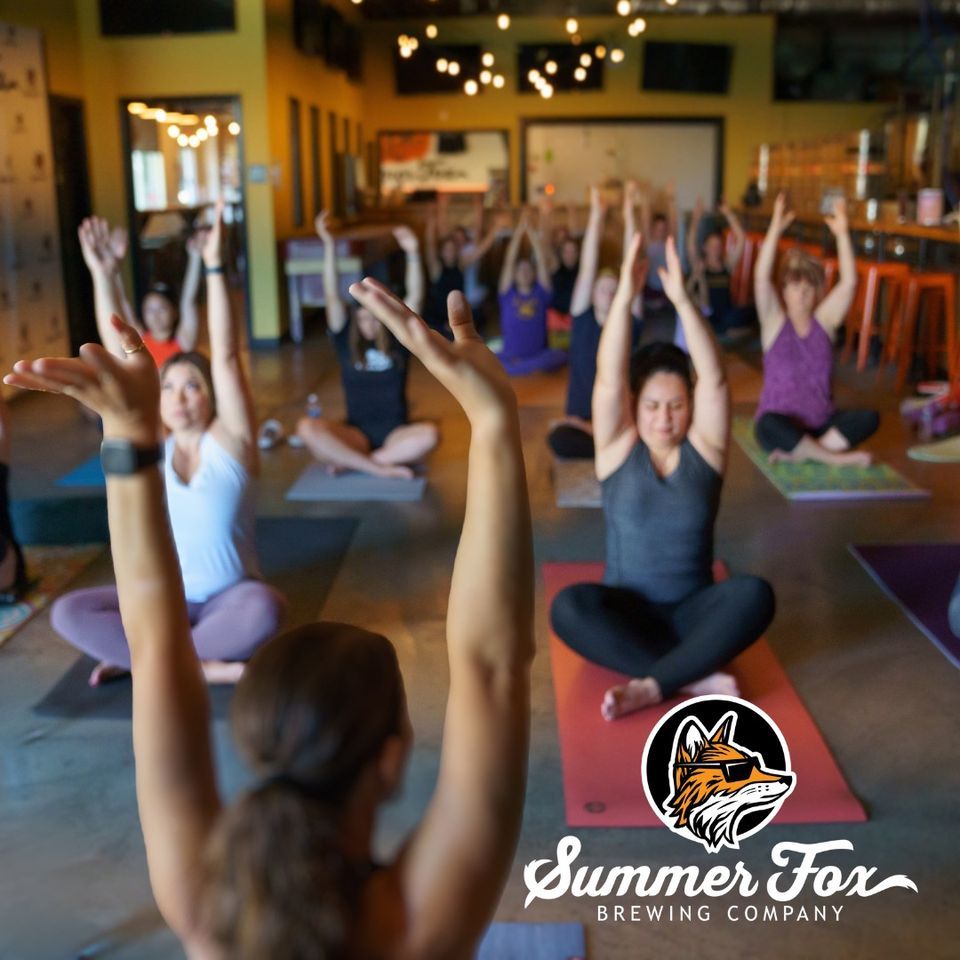 FREE Community Yoga @Summerfox Brewery