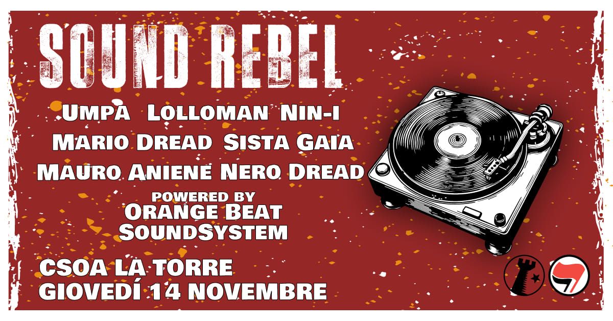 IL PRIMO SOUND REBEL DELLA STAGIONE!