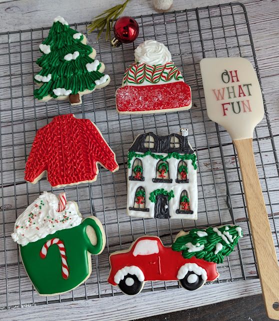 Comfy Cozy Christmas Sugar Cookie Decorating Class