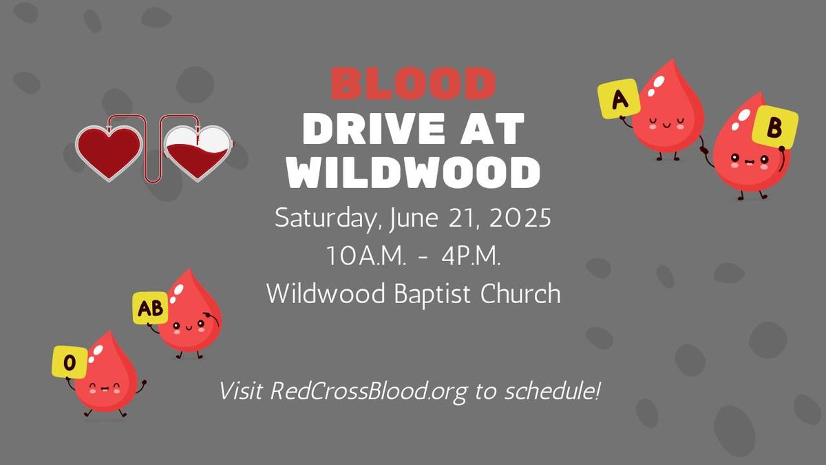 Blood Drive at Wildwood