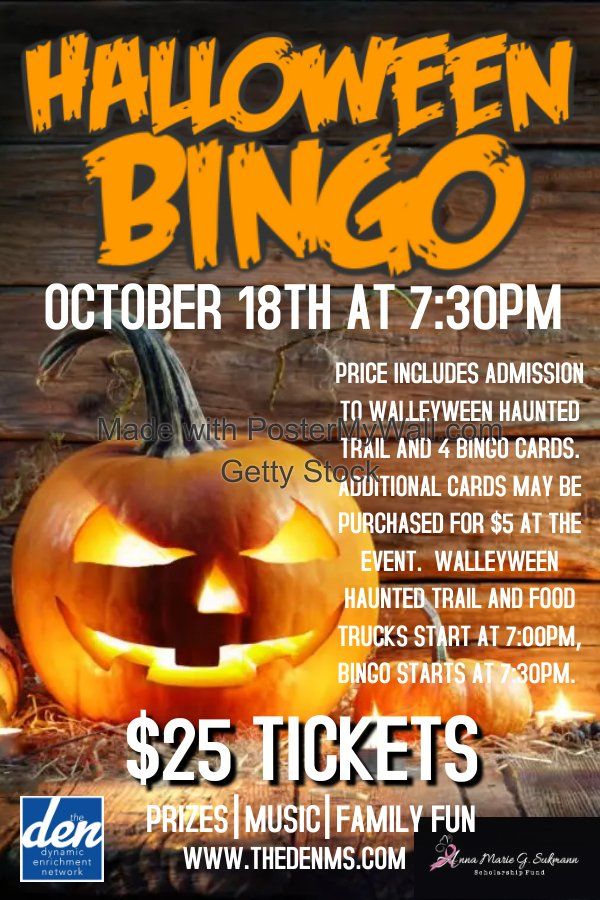 Halloween Bingo!