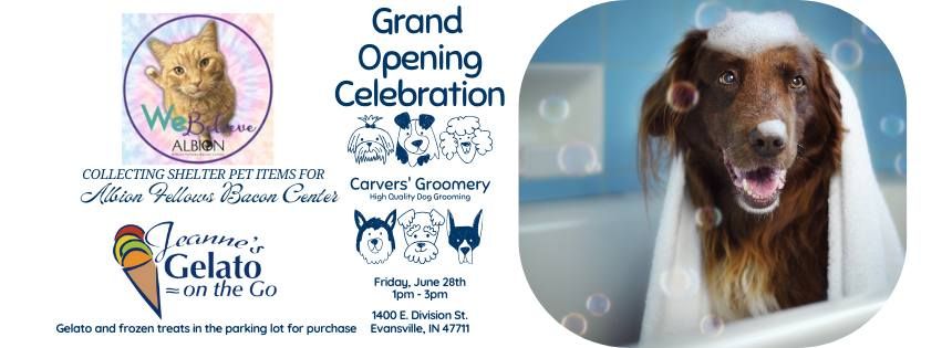 Carvers' Groomery Grand Opening Celebration