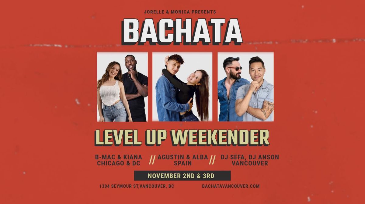 Bachata Weekender with Spanish Artists Agustin & Alba