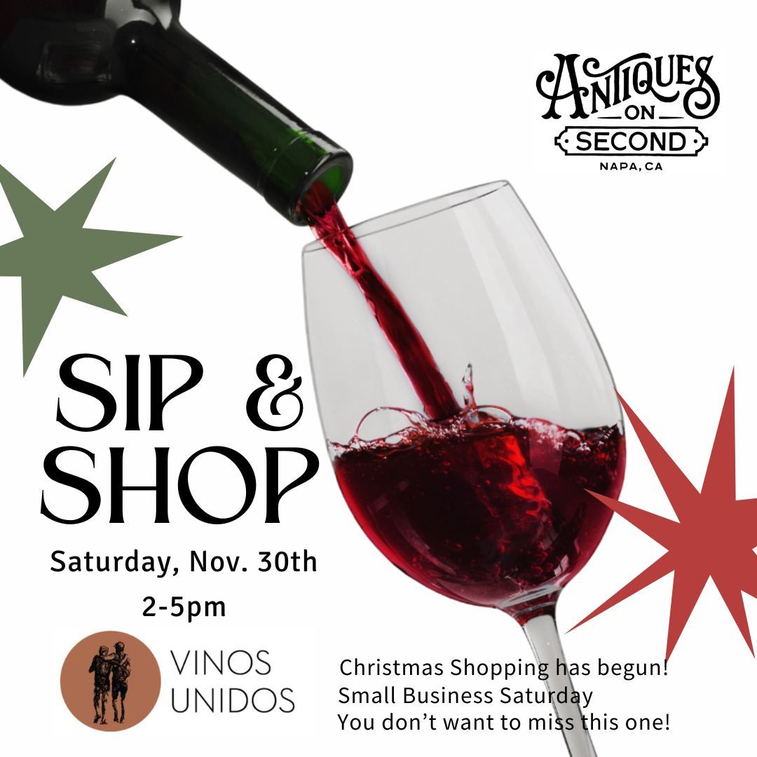 Sip & Shop Small Business Saturday