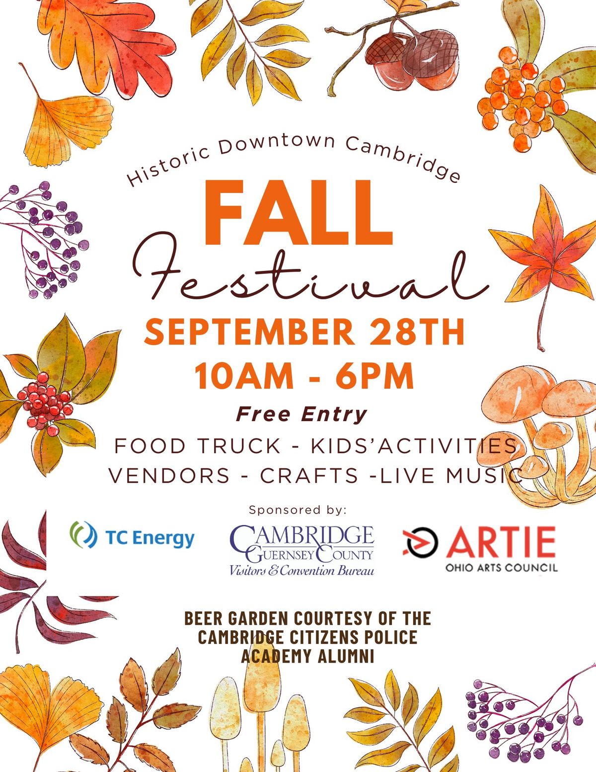 Cambridge Main Street Fall Festival