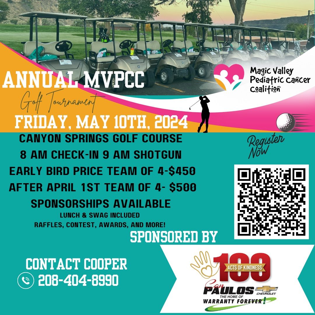 MVPCC's annual golf tournament fundraiser.