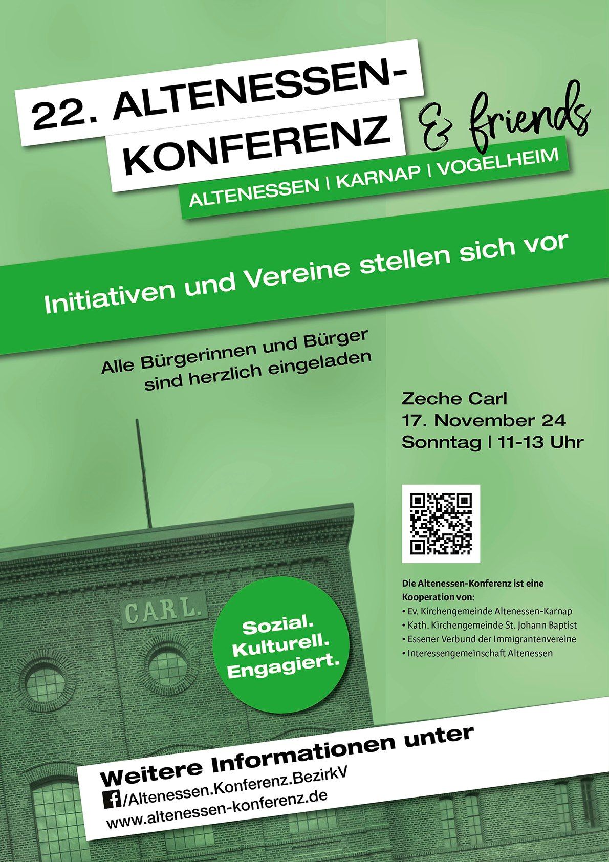 22. Altenessen-Konferenz and Friends: Initiativen und Vereine stellen sich vor.