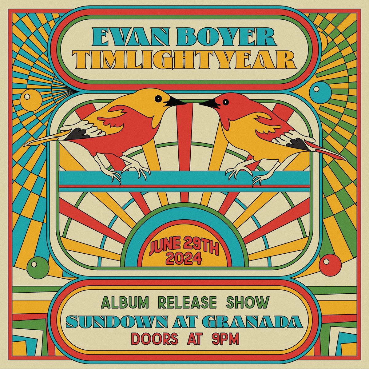 Evan Boyer & Timlightyear Album Release Show | Sundown at Granada | Dallas, TX